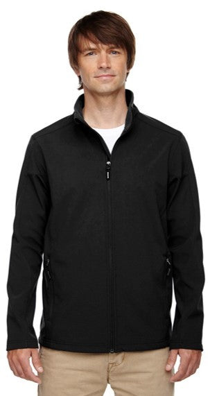 Men's Two-Layer Fleece Bonded  Soft Shell Jacket